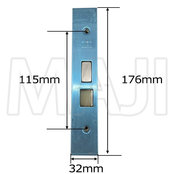 画像3: MIWA LA・MA LAMA   YKK向け 主錠ケース HH-J-0071 (3)