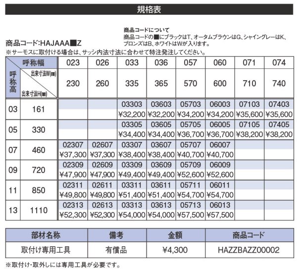 画像8: LIXIL・トステム　室内面格子（固定式）面格子シリーズ (8)