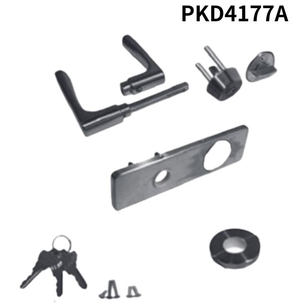 画像2: GOAL,ゴール TX 錠 三協立山アルミ 補修部品 PKD4177A,B レバーハンドル シリンダー サムターン 錠ケースセット (2)