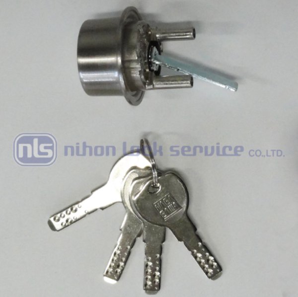 画像2: KCY-78　古代,KODAI,コダイ　リヴィエール　本締り錠　WB色　 (2)