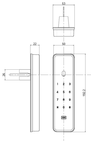 画像12: LOCKMAN,ロックマン 多機能性デジタルロック　LC-505TA-H / LC-505TA-D (12)