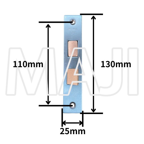 画像2: MIWA,美和ロック 三協アルミ 麗峰 WD0454-00 THM HL 本締錠 左右兼用 (2)