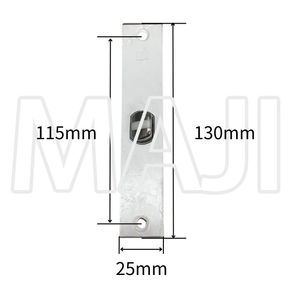 画像3: WEST 浴室ドア YKK向け サニセーフII用錠ケース YSHHW-HH2K-16790 (3)