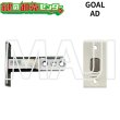 画像1: GOAL AD　YKK向け　サムラッチ錠用補助錠ケース　YB-HHJ-0004 (1)