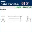画像3: Kaba star plus,カバスタープラス 8151 【MIWA HPD,HPL】美和ロック HPD,HPL交換用 (3)