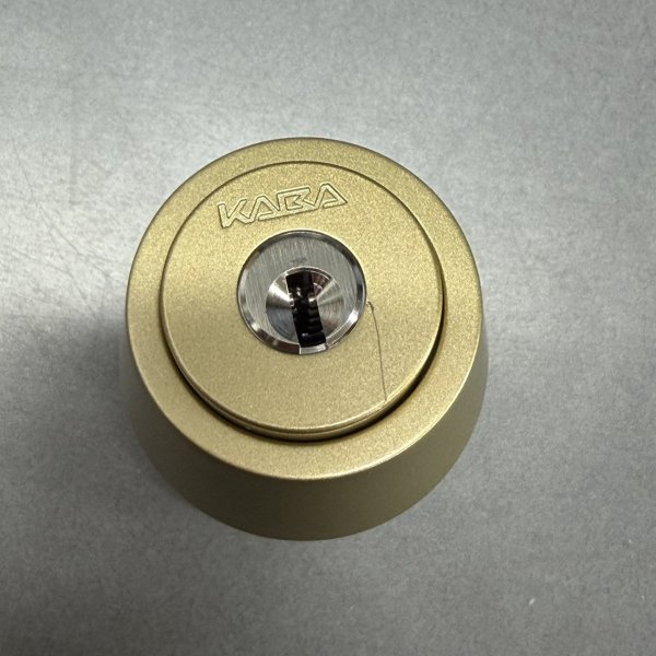 画像2: 【傷あり】KABA,カバ　dormakaba  3250　GO色 　DT29-50　MIWA製　DZ・BHタイプ (2)