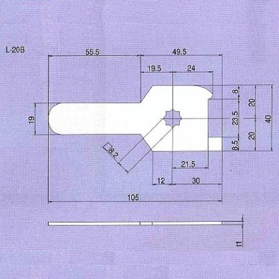 画像1: Geo Prince,ジョープリンス竹下　L-20B（2mm・3mm）止め金