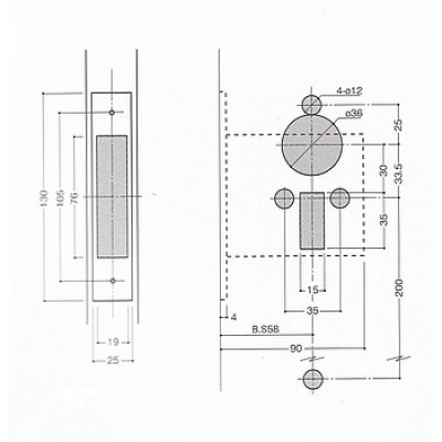 画像2: WEST,ウエスト　J26　5500 ロックケース