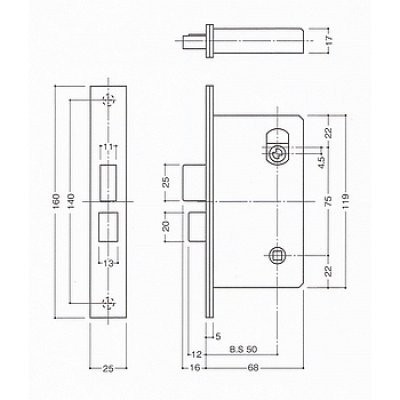 画像1: WEST,ウエスト　C15　ロックケース