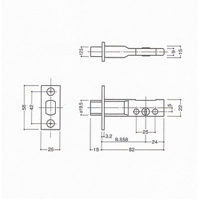 画像1: WEST,ウエスト　T26　ロックケース