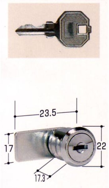 画像1: KR-87　T-105の鍵交換 (1)