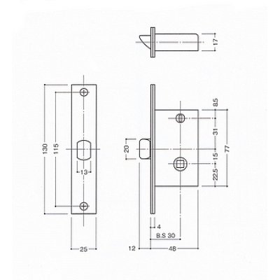 画像1: WEST,ウエスト　A14ロックケース