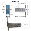 画像6: MIWA LE-01LV,MIWA TE-01　トステム,TOSTEM　レバーハンドル錠　M-48 (6)