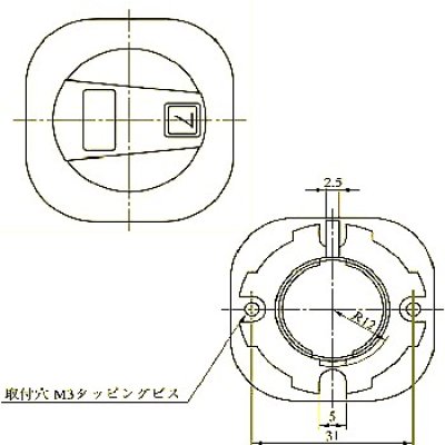 画像1: MIWA,美和ロック　ODS　郵便箱用簡易ダイヤル錠