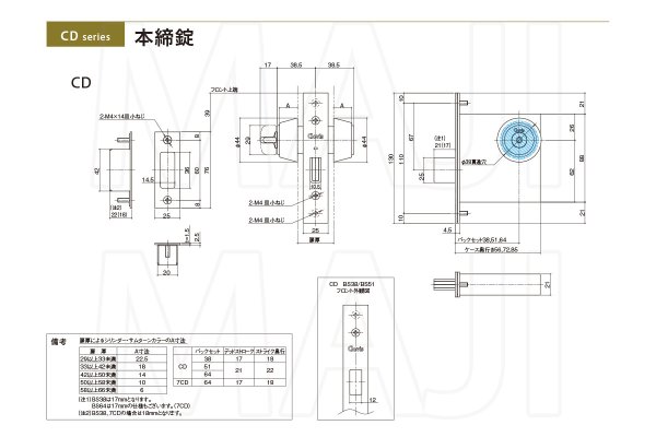 画像4: Clavis,クラヴィス,クラビス　本締錠　CD (4)