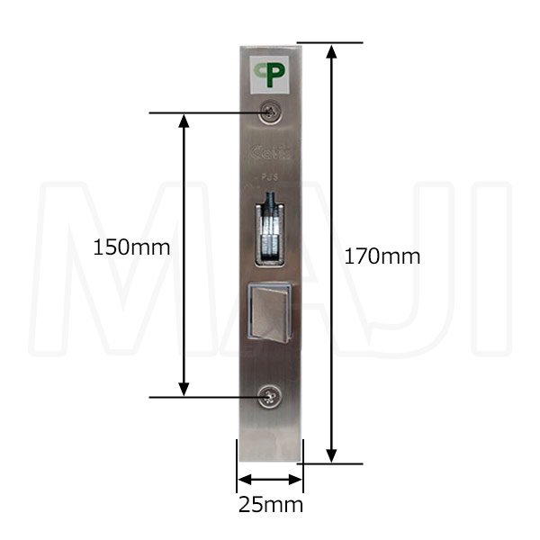 画像3: Clavis PJS　鎌式デッド　プッシュグリップハンドル錠用　ロックケース (3)