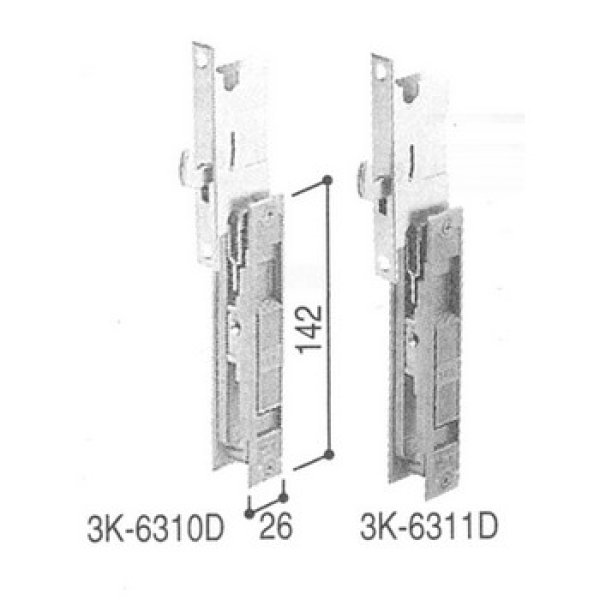画像3: YKK引戸セット 2枚建用 (3)