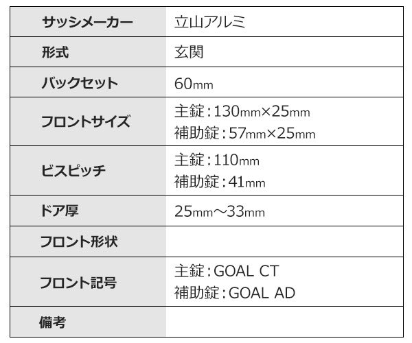 画像3: GOAL,ゴール　CT,AD　サムラッチ錠　立山アルミOEM商品　GB-48 (3)