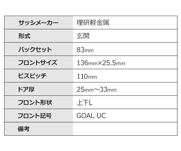 画像2: GOAL,ゴール　UC　UC玉座　理研軽金属　OEM商品　GB-4 (2)