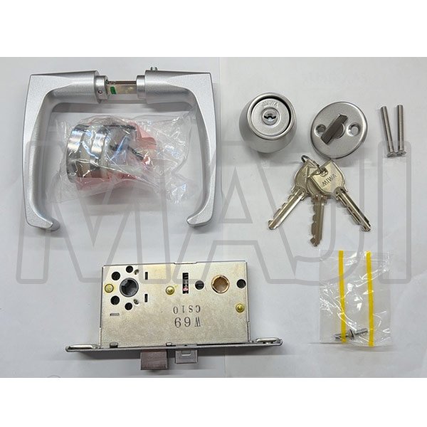 画像3: MIWA LZ YKK レバーハンドル錠セット HHK19353U9 (3)