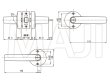 画像2: HINAKA,日中製作所　GIA　レバーハンドル錠　32A-ME　間仕切錠 (2)