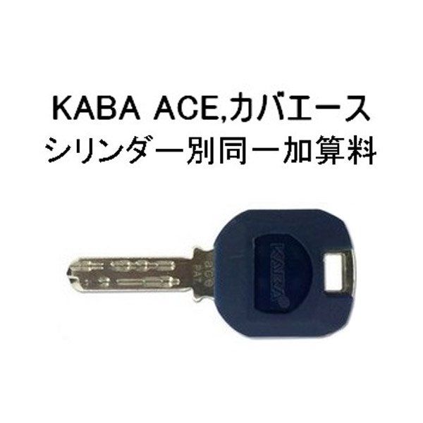画像1: KABA ACE,カバエース　シリンダー別同一加算料 (1)