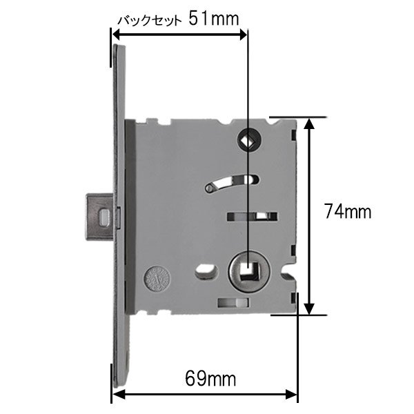 LIXIL,リクシル,TOSTEM,トステム 室内ドア錠 丸座・角座ハンドル