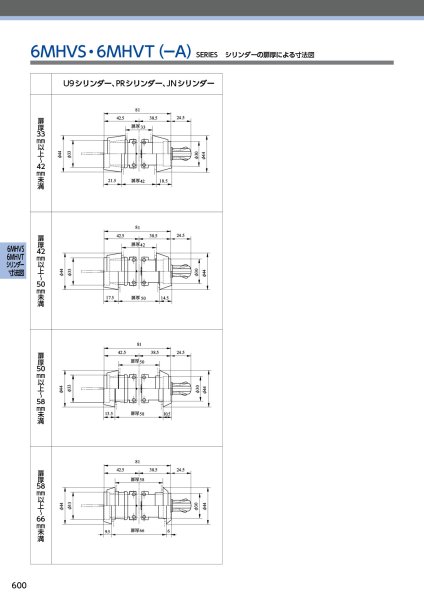 画像4: MIWA、美和ロック 6MHVSシリーズ 高級ケースロック(防犯建物部品) (4)