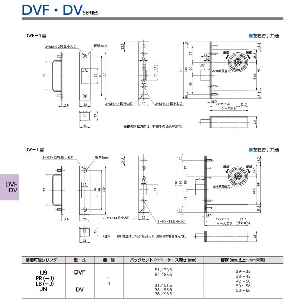画像4: 美和ロック,MIWA DVF 鎌デッド本締錠 (4)