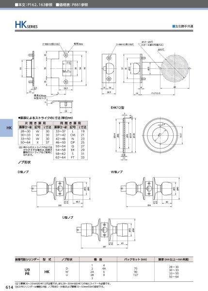 画像4: MIWA、美和ロック HKシリーズ モノロック(デュラロック) (4)