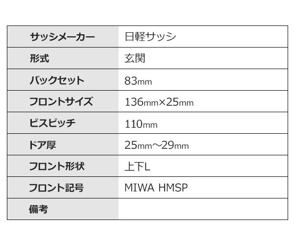 画像2: MIWA,美和ロック HMSP 日軽サッシ 玉座 M-71 (2)