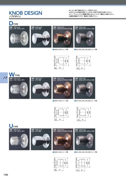 画像4: MIWA、美和ロック UUTシリーズ レバーハンドル錠 (4)