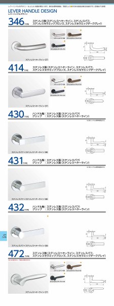 画像8: MIWA、美和ロック UUTシリーズ レバーハンドル錠 (8)