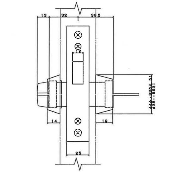 画像4: MIWA,美和ロック DZ-1本締錠 (4)