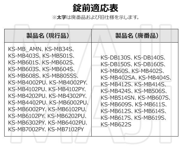画像3: Nasta,ナスタ 静音ラッチ錠 MPK-12N (3)