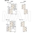 画像3: 日東工器（デンセイ）　オートヒンジ丁番型　1000シリーズ　1200型　右勝手(R)/左勝手(L) (3)