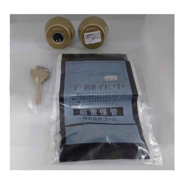 画像3: GOAL GK,GD 三協アルミ向け ピンシリンダー 2個同一 PKD6250S (3)