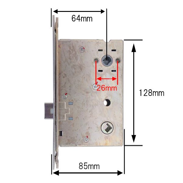 画像8: MCY-462 MIWA, 美和ロック 取替用シリンダー DCZZ0031 (8)