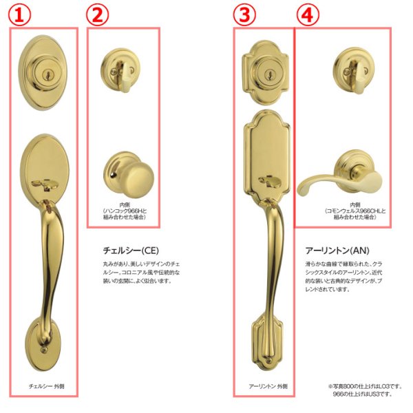 画像3: Kwikset, クイックセット ウルトラマックス タイタン ハンドルセット (3)