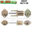 画像1: 2個同一　WEST,ウエスト　G5541,5551　AB　1K2L　WCY-58 (1)
