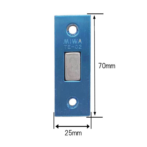 画像3: MIWA,美和ロック　TE-02　本締り錠 　三協アルミ　ロックケース　WD-1321-00-NA (3)