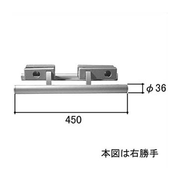画像2: MIWA PE-02,MIWA GAS2(GAE2)　三協アルミ向け　内外ハンドル・サムターンのみ　WD2046　ゴールド色・右勝手のみ在庫限り (2)