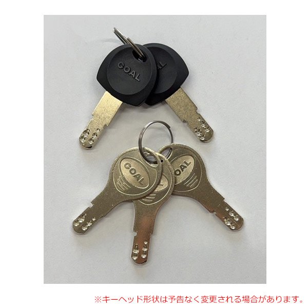 画像5: GOAL,ゴール GOAL TKG,TKD 三協立山アルミ向けOEM D9シリンダー シルバー塗装色(SI) WD7093 (5)