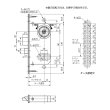 画像3: MIWA,美和ロック　WLA木製ドア用　レバーハンドル錠ケース (3)