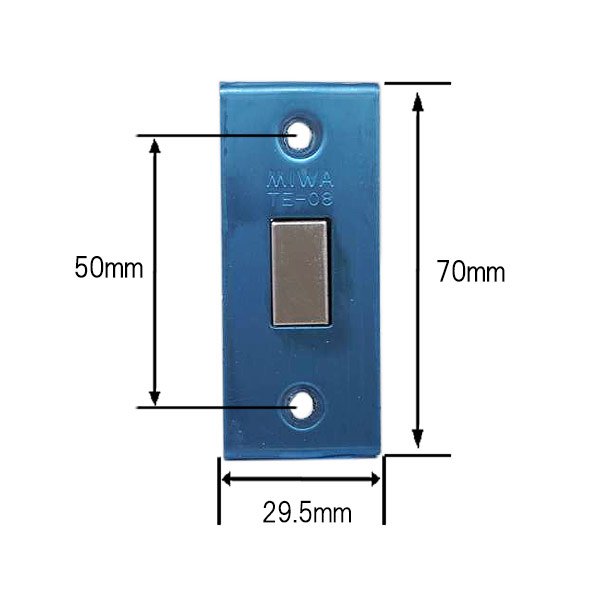画像3: MIWA,美和ロック YKK向けOEM商品 TE-08補助錠ケース HH-J-0603(HH-J-0635,HH-J-0663) (3)