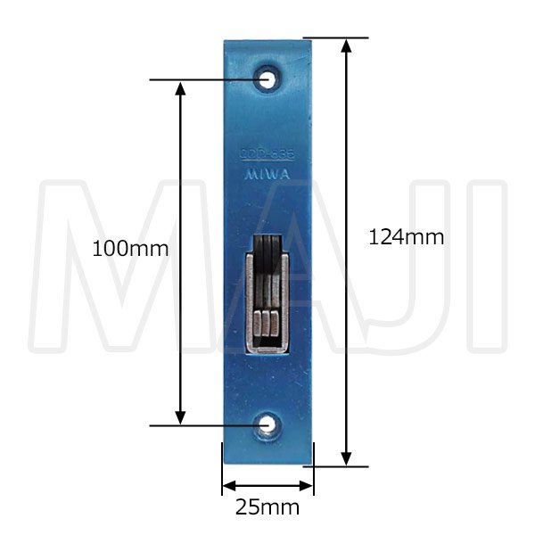 画像2: QDD-835 MIWA,QDC-18 MIWA,QDC-19 MIWA　トステム向け　ロックケース (2)