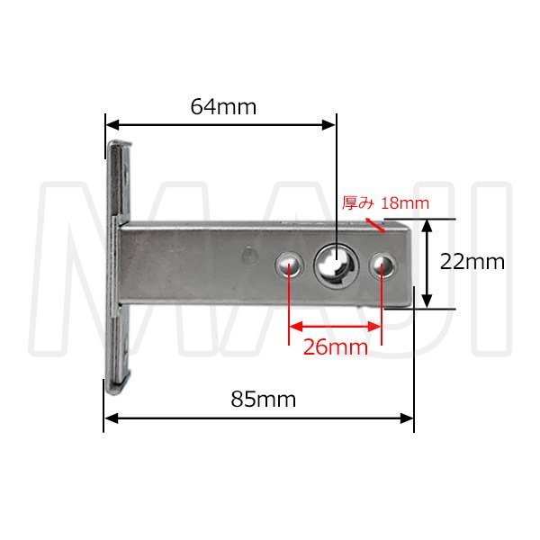 画像7: QDD-835 MIWA,QDC-18 MIWA,QDC-19 MIWA　トステム向け　ロックケース (7)