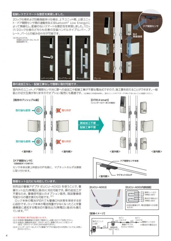 MIWA,美和ロック DTRS2スマート 電動サムターンユニット